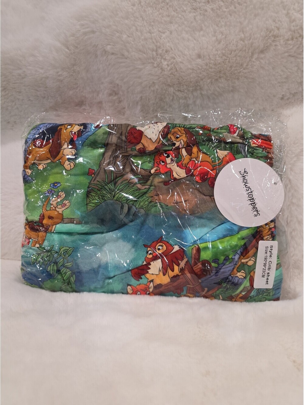 Snowshoppers Fox and Hound TWIN sheet